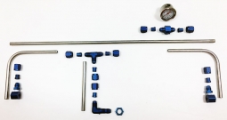 AirKewld Stainless Steel Fuel Hardline Kit